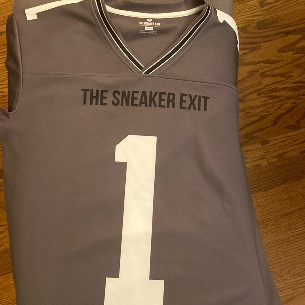 Football Jersey from “The sneaker exit” Charlotte